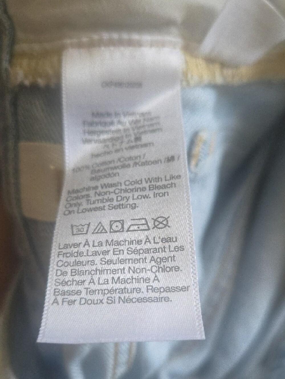 Madewell Low-Slung Baggy Crop Jeans - Light Blue - Picture 3 of 8